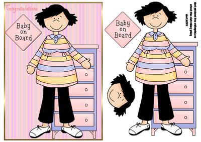 Baby on Board Pink