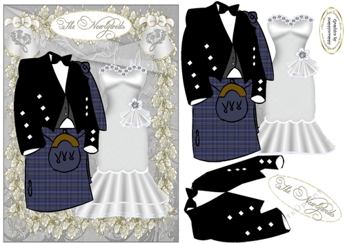 pride of scotland newlyweds