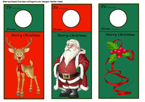 wine tags christmas 1