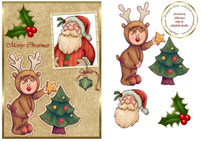 Youve Been Framed Santa