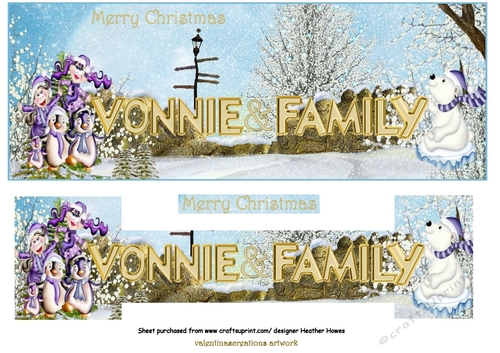 vonnie and family