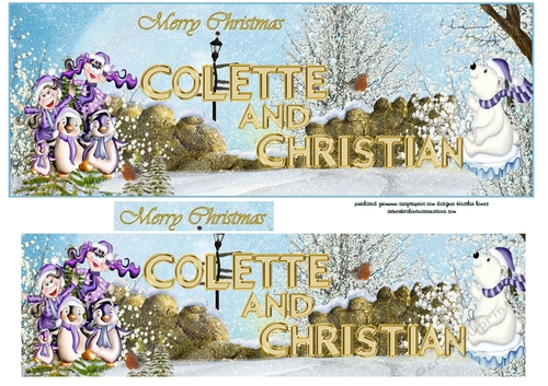 Colette and Christian as requested