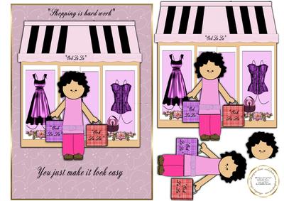 Shoppings Hard Work - you Just Make It Look Easy