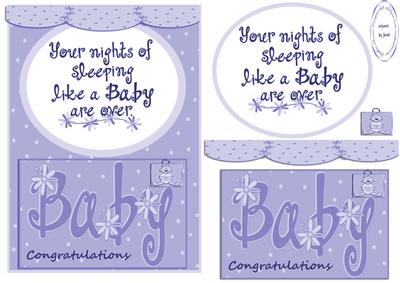 Your Nights of Sleeping Like a Baby Are Over Blue