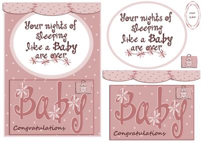 Your Nights of Sleeping Like a Baby Are Over Pink