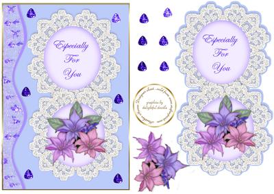 Lace Lilies and Gems