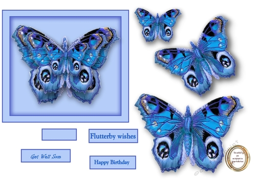 butterfly topper