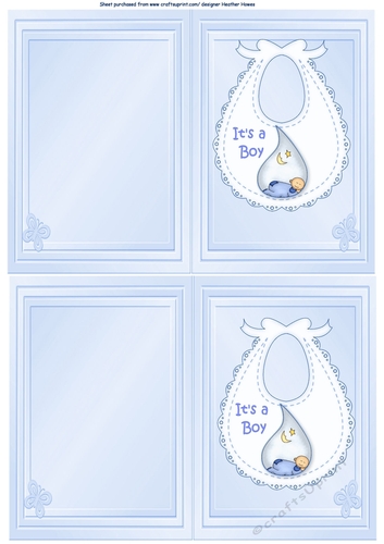 its a boy announcement cars