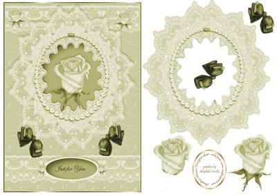 Vintage Lace Rose