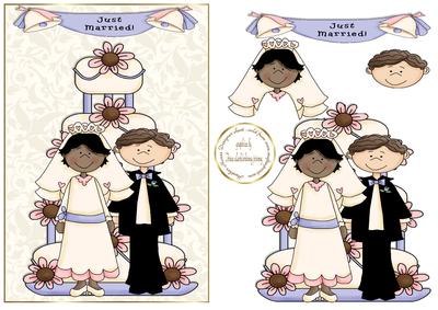 Ethnic Mixed Marriage Cake 1