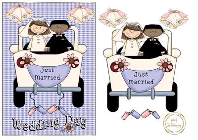 Wedding Mixed Race Marriage Car1