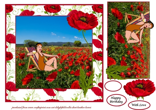 poppy and wine