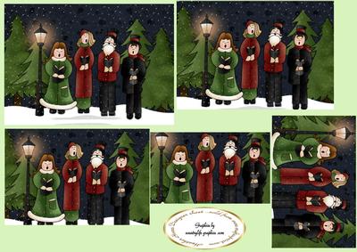 Carol Singers Pyramid