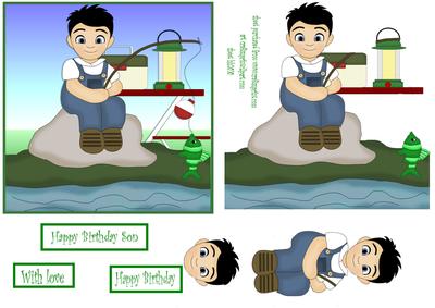 Boy Fishing