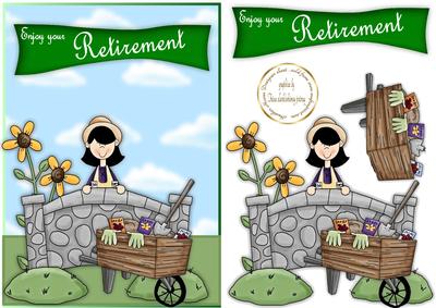 Ladies Retirement Card