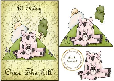 Over the Hill Piggy