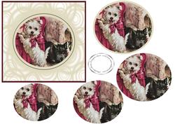 Framed Westies