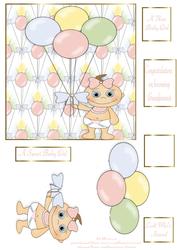 Baby Balloons Girl
