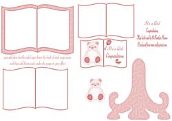 Mini Pink Book Sheet Baby