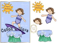Surfs Up Girl