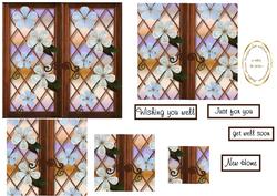 Floral Window Pyramid