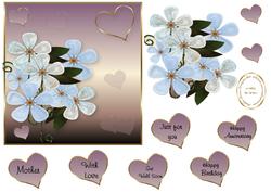 Flowers and Hearts