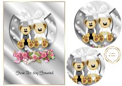 Horseshoe Wedding Bears