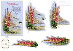 Vintage Floral Irregular Step by Step