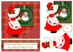 Maisie May Easel Christmas