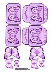 Lilac Butterfly Stacks