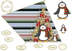 Penguin Wigwam Card