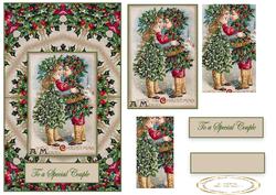 Holly and Mistletoe Over the Edge