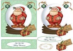 Santa Snowglobe