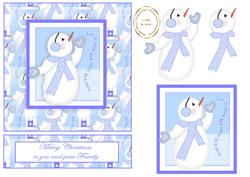 Frosty Easel Card