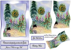 Wavy Edge Card Front Topper