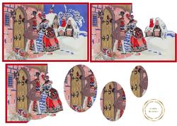 Vintage Step by Step the Visitors Irregular Shapes