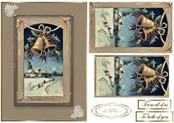 Vintage Bells at Christmas