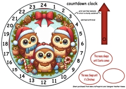 new advent clock owls1