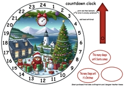 new advent clock island christmas