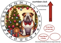 new advent christmas bulldog