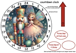 advent clock nutcracker 2