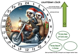 new advent meerkats motorbike 