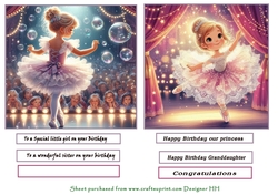 ballet toppers and sentiments 2