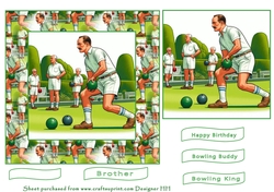 bowling in the sun