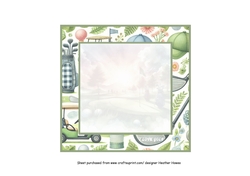 round of golf insert 