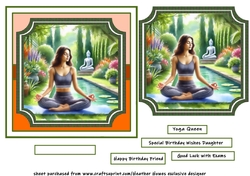 yoga young lady