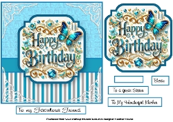 birthdays and butterfly