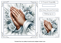 praying hands 1 sympathy