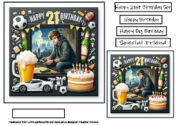 21st birthday Male