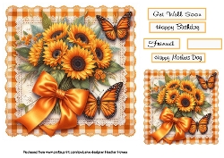 floral sunflowers 3